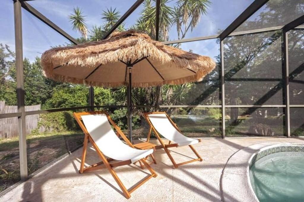 Cozy Lakefront Home W/ Pool -7 Mins From Legoland Winter Haven Bagian luar foto