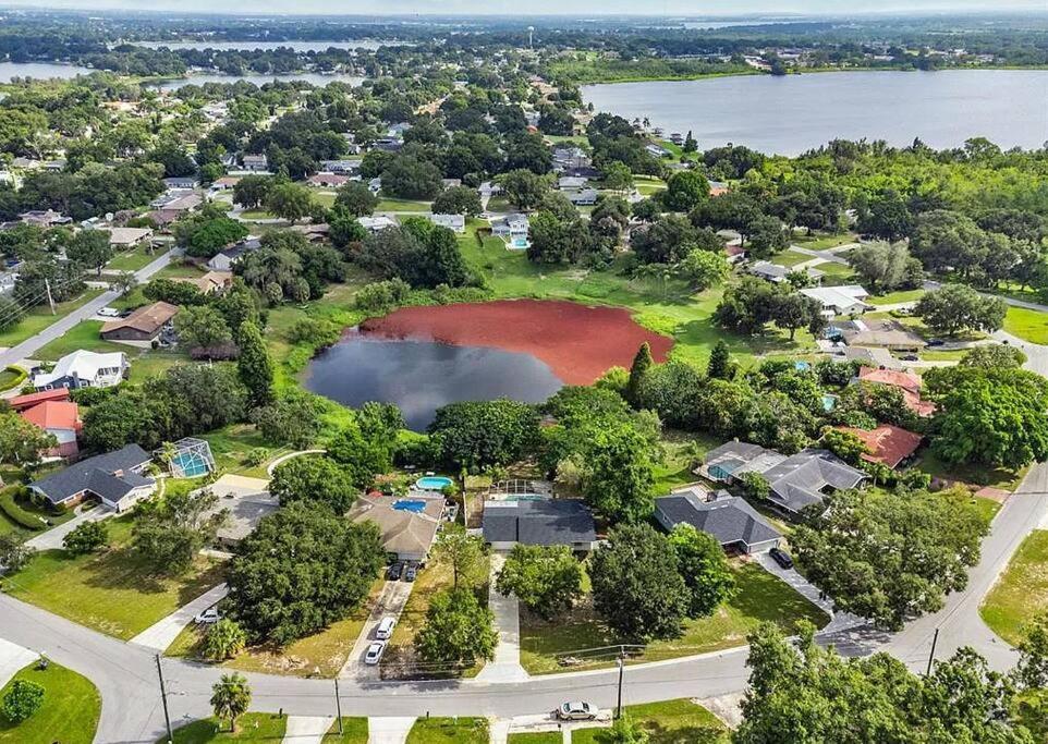 Cozy Lakefront Home W/ Pool -7 Mins From Legoland Winter Haven Bagian luar foto
